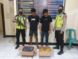 Polsek Seteluk Amankan 2 Kardus Minuman Keras Tradisional di Seteluk