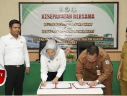 Kejari KSB dan RSUD Asy-Syifa Teken Kerjasama Perlindungan Hukum dan Kesehatan
