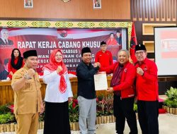Amar-Nani Resmi Terima B1KWK PDI-P, Haji Amar : Terimakasih Kepercayaan dan Dukungan
