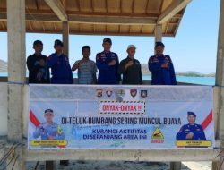 Masyarakat Diminta Waspada aktivitas Buaya di Teluk Bumbang