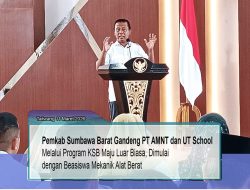 Siapkan SDM Industri, Amar Nurmansyah Luncurkan Beasiswa Mekanik Alat Berat bagi Generasi Muda KSB