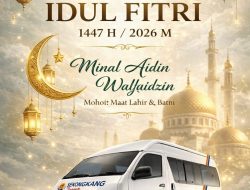 Sekongkang Trans Mengucapkan Selamat Hari Raya Idul Fitri 1447 Hijriah