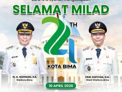 Bank NTB Syariah Mengucapkan Selamat Milad Kota Bima ke- 24 Tahun