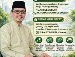DLH KSB Dorong Budaya Bersih: 1 Jam Setiap Hari, Jumat Gotong Royong Massal