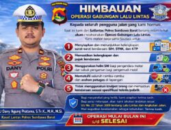 Operasi Gabungan Lalu Lintas Segera Digelar, Satlantas Polres Sumbawa Barat Ajak Warga Tertib di Jalan