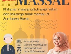 Hanipati Family dan HWM Centre Gelar Khitanan Massal Gratis untuk Anak Yatim di Sumbawa Barat