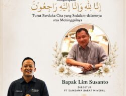 BPC HIPMI KSB Mengucapkan Turut Berduka Atas Wafatnya Bapak Susanto Lim