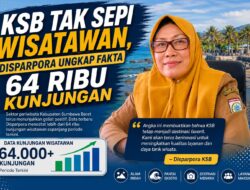 KSB Tak Sepi Wisatawan, Disparpora Ungkap Fakta 64 Ribu Kunjungan