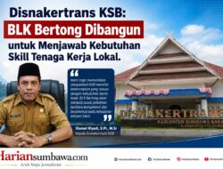 Disnakertrans KSB: BLK Bertong Dibangun untuk Menjawab Kebutuhan Skill Tenaga Kerja Lokal