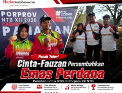 Pecah Telur! Cinta-Fauzan Persembahkan Emas Perdana Panahan untuk KSB di Porprov XII NTB