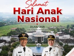 Pemkab Sumbawa Barat Mengucapkan Selamat Hari Anak Nasional