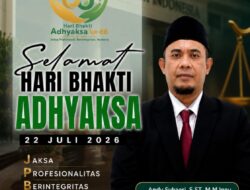 RSUD Asy-Syifa’ Sumbawa Barat Mengucapkan Selamat Hari Bhakti Adhyaksa