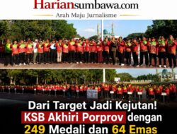 Dari Target Jadi Kejutan! KSB Akhiri Porprov dengan 249 Medali dan 64 Emas