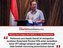 Usai OTT Bupati Lobar, Gubernur Iqbal Kumpulkan 10 Kepala Daerah: Jangan Terulang di NTB
