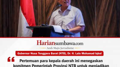 Usai OTT Bupati Lobar, Gubernur Iqbal Kumpulkan 10 Kepala Daerah: Jangan Terulang di NTB