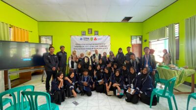 Dari Teori ke Praktik: ITB dan UTS Latih Simulasi Evakuasi Gempa dan Tsunami di SMPN 2 Utan