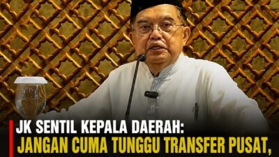 JK Sentil Kepala Daerah: Jangan Cuma Tunggu Transfer Pusat, Semua Orang Bisa Jadi Bupati!