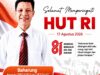 Anggota Dewan Baharung Mengucapkan Selamat HUT RI Ke-81 Tahun