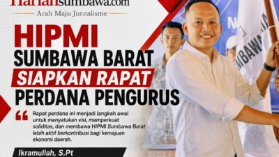HIPMI Sumbawa Barat Siapkan Rapat Perdana Pengurus
