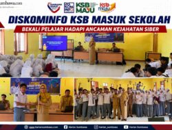 Diskominfo KSB Masuk Sekolah, Bekali Pelajar Hadapi Ancaman Kejahatan Siber