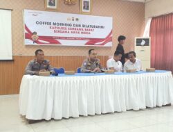 Coffee Morning Polres KSB dan Awak Media, Kapolres Tekankan Sinergi Jaga Daerah Tetap Kondusif