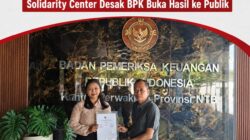 Audit Pokir Komben Harvester Ditagih, Solidarity Center Desak BPK Buka Hasil ke Publik