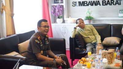 Silaturahmi Kajari KSB dengan Pers dan LSM, Benny Tanaya: Ini Awal Komunikasi yang Sehat