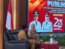 Revisi RTRW KSB 2020-2040, Sekda Tegaskan Pembangunan Tak Boleh Mengorbankan Lingkungan dan Pangan