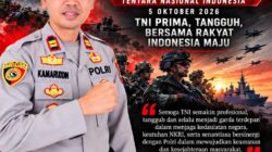 Polsek Taliwang Mengucapkan Dirgahayu TNI ke-81 Tahun