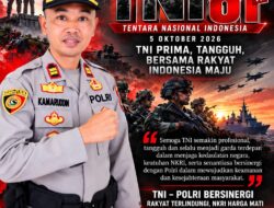 Polsek Taliwang Mengucapkan Dirgahayu TNI ke-81 Tahun