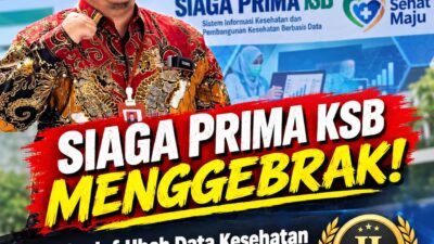 SIAGA PRIMA KSB MENGGEBRAK! dr. Carlof Ubah Data Kesehatan Jadi Aksi Nyata, Raih Peringkat II Nasional