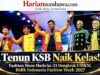 Tenun KSB Naik Kelas! Fashion Show Harla ke-23 Dongkrak UMKM, Bidik Indonesia Fashion Week 2027