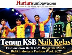 Tenun KSB Naik Kelas! Fashion Show Harla ke-23 Dongkrak UMKM, Bidik Indonesia Fashion Week 2027