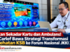 Bukan Sekadar Kartu dan Ambulans! dr. Carlof Bawa Strategi Transformasi Kesehatan KSB ke Forum Nasional JKKI 2026