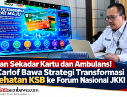 Bukan Sekadar Kartu dan Ambulans! dr. Carlof Bawa Strategi Transformasi Kesehatan KSB ke Forum Nasional JKKI 2026